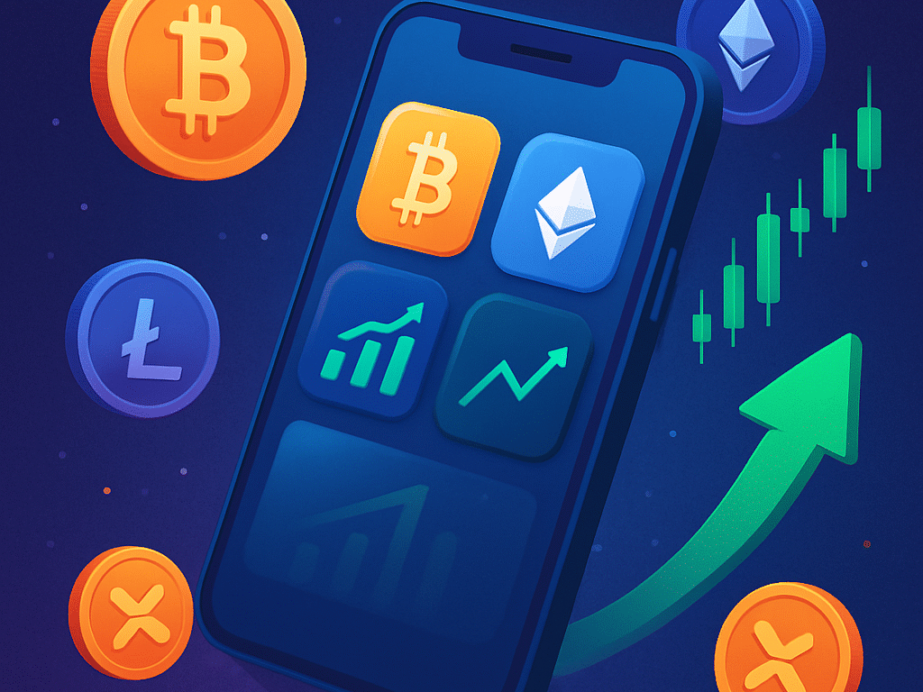 Beste apps voor crypto investeringen in 2025
