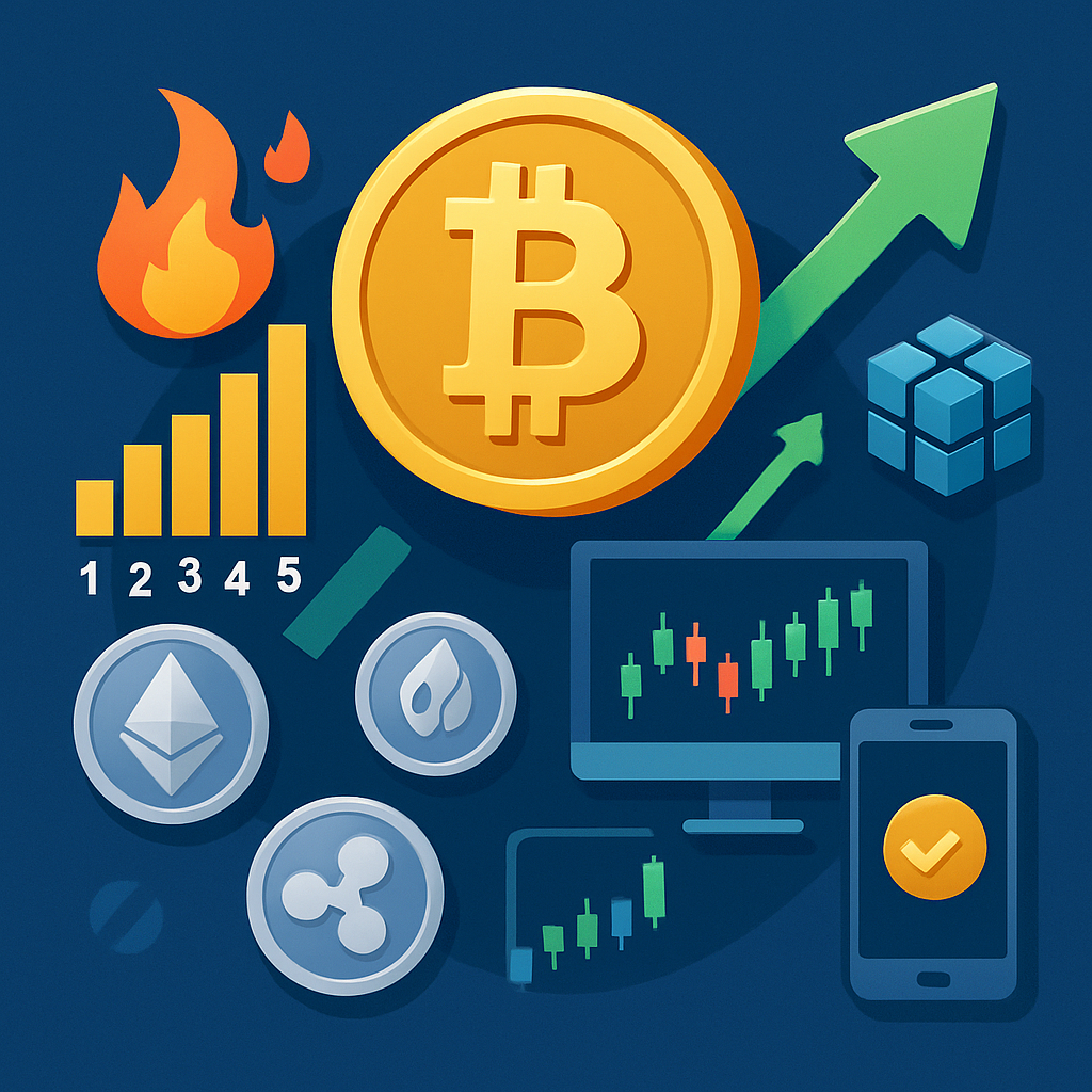 Top 10 trends voor crypto beleggingen