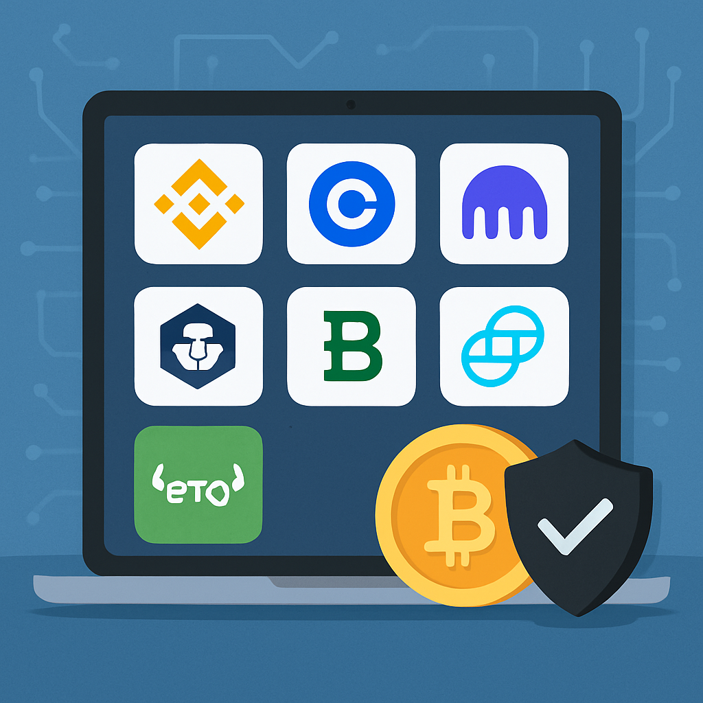 Top 7 platformen voor veilige crypto aankopen